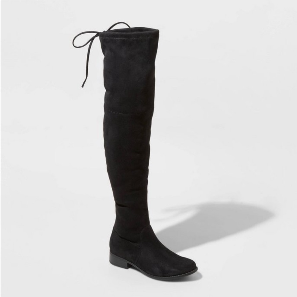 Over the Knee Microsuede Boots